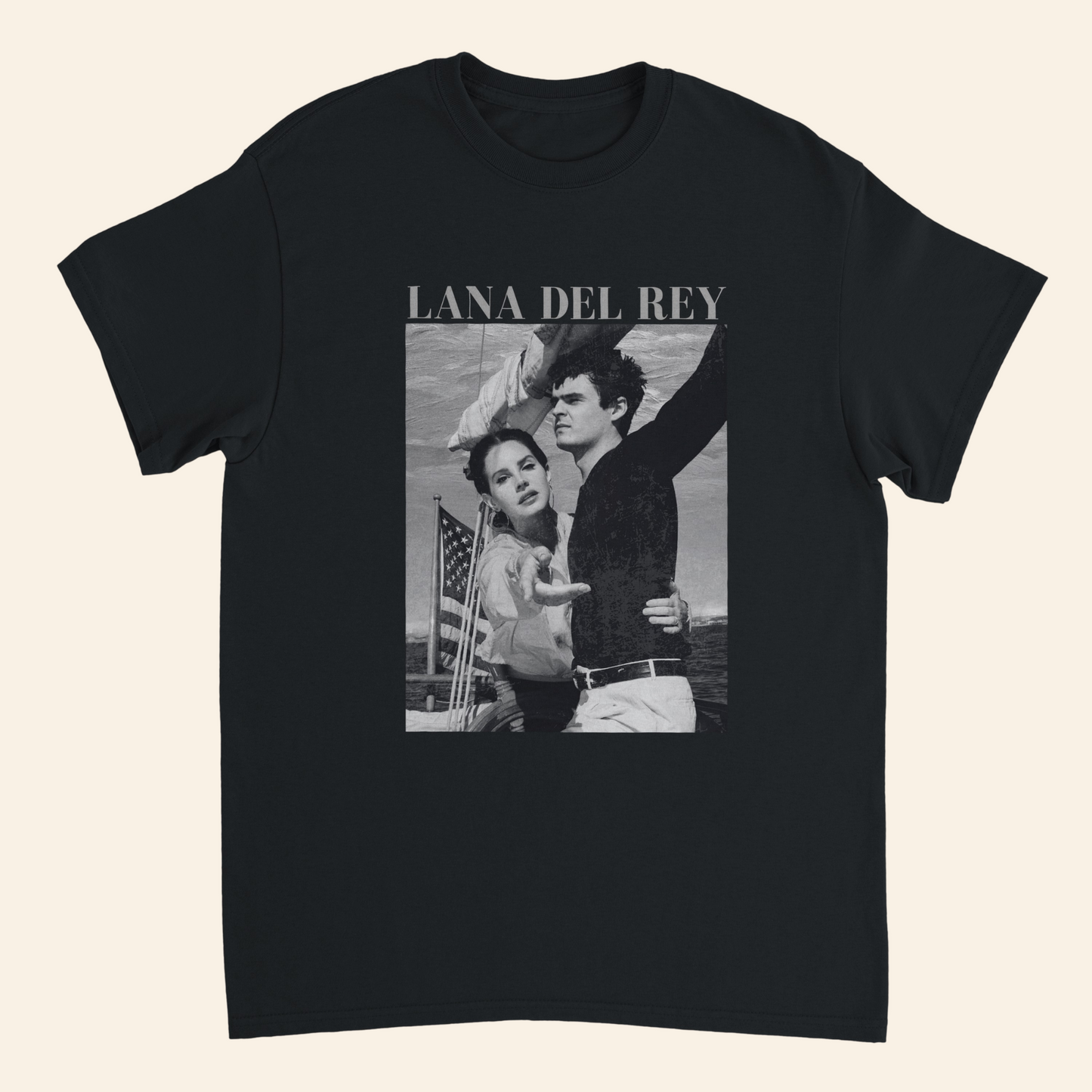 Lana Del Rey NFR UK & Ireland Tour 2025 T-Shirt with Full Tour Dates