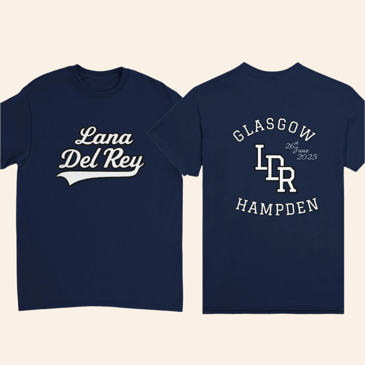 Glasgow, Hampden 2025 Tour T-Shirt – 26th June 2025