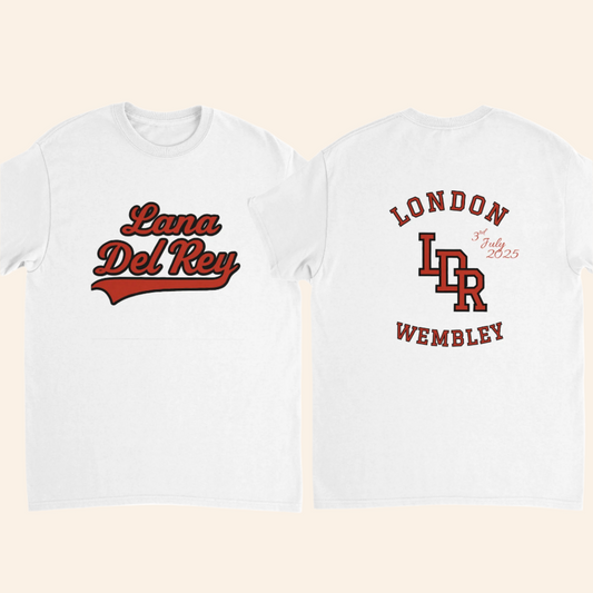 London, Wembley Stadium 2025 Tour T-Shirt – 3rd and 4th July 2025