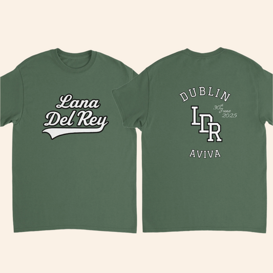 Dublin, Aviva 2025 Tour T-Shirt – 30th June 2025
